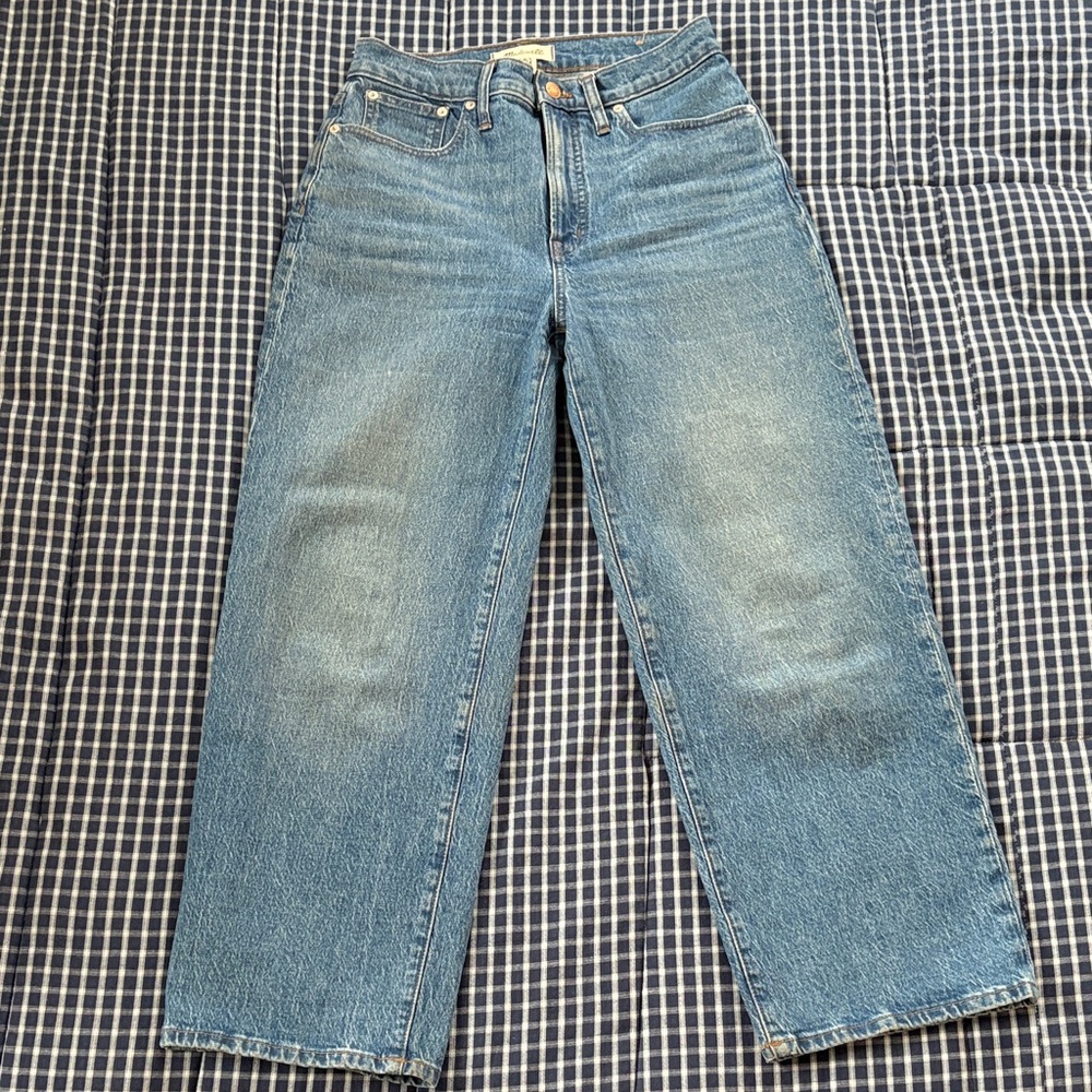 Madewell Perfect Vintage Wide Leg Crop Jean, 27